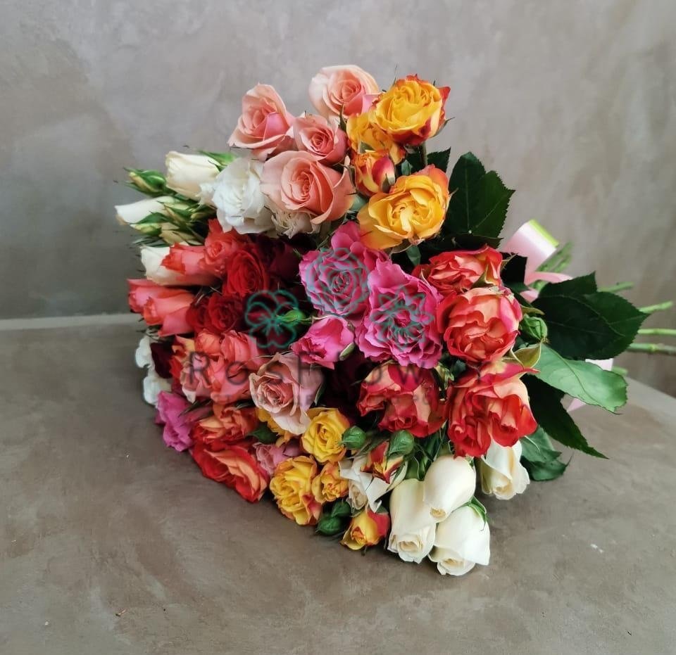 Букет цветов из: Розы в Менделеево