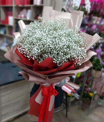 Букет цветов из: Гипсофила в Менделеево