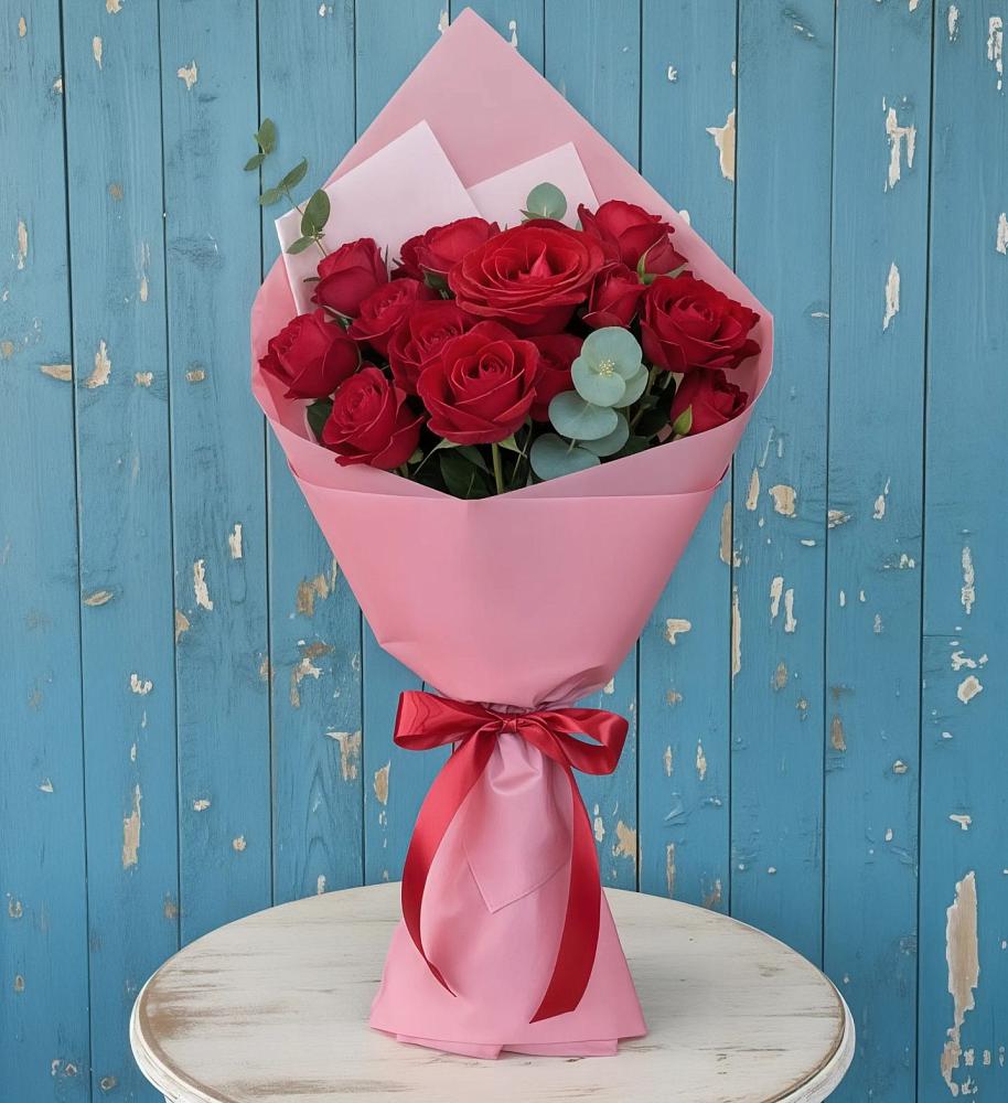 Букет цветов из: Розы в Менделеево