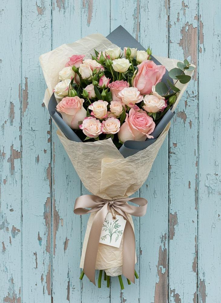 Букет цветов из: Розы в Менделеево