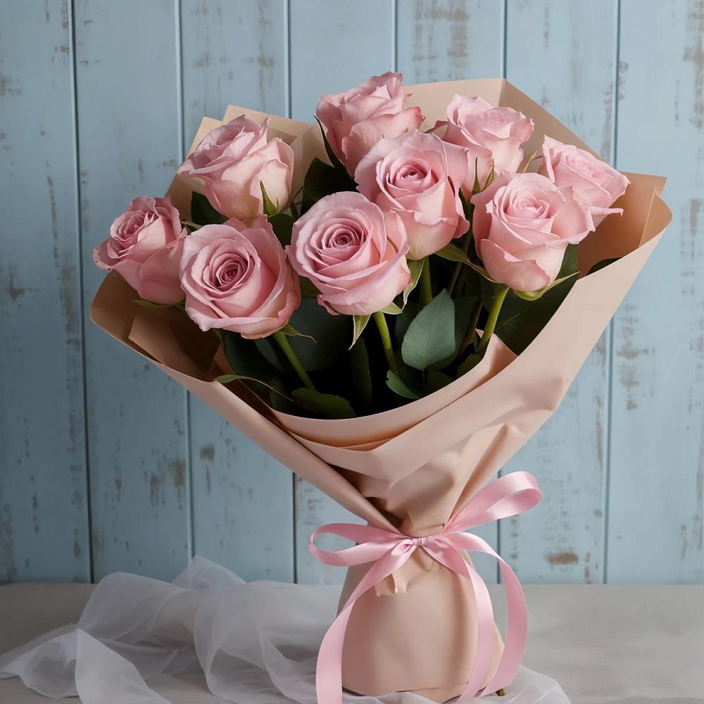 Букет цветов из: Розы в Менделеево