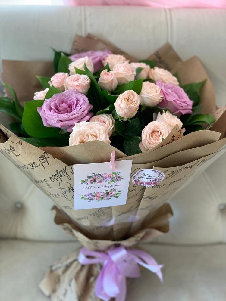 Букет цветов из: Розы в Менделеево