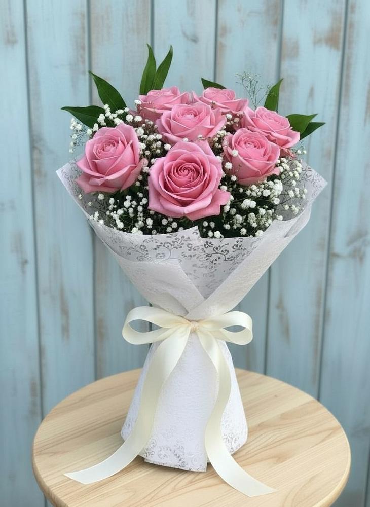 Букет цветов из: Розы в Менделеево