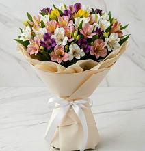 Букет цветов из:  Альстромерии #REPLACE_PRED# Менделеево