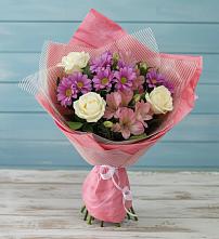 Букет цветов из:  Герберы в Менделеево
