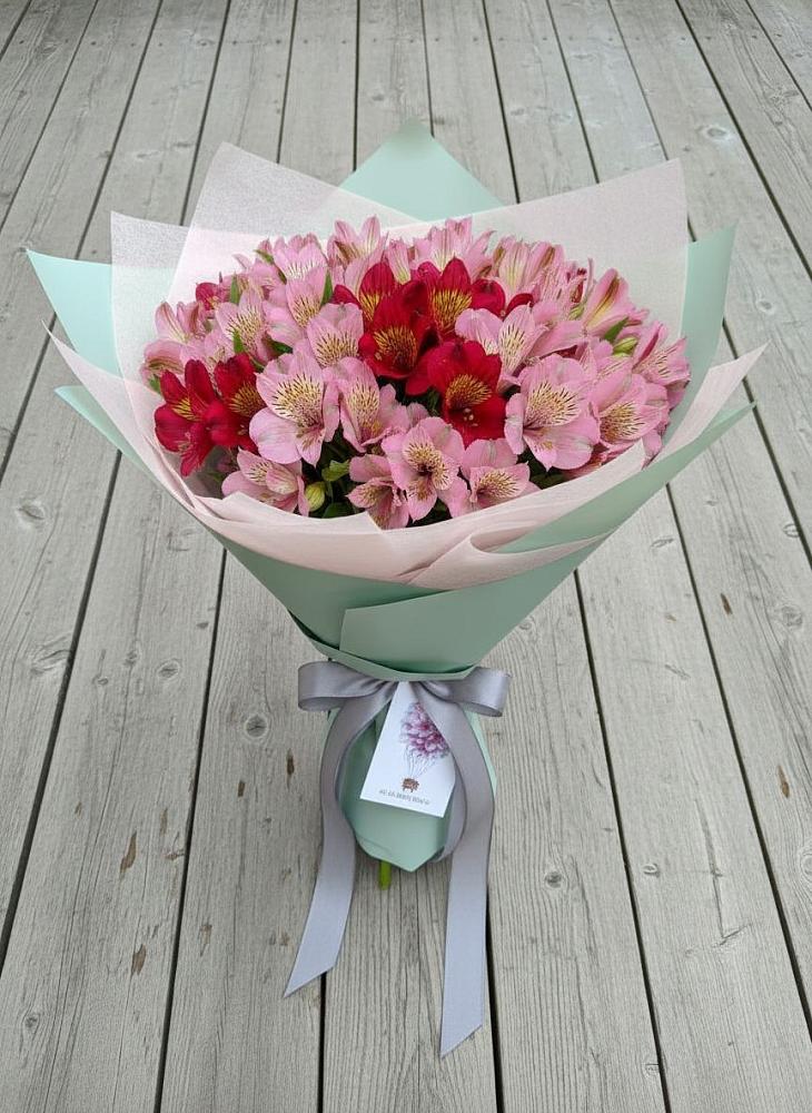 Букет цветов из: Альстромерии в Менделеево