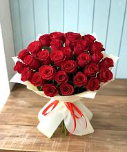 Букет 29 Красных роз в Менделеево