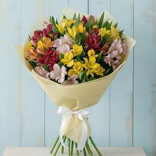 Букет цветов из:  Альстромерии в Менделеево