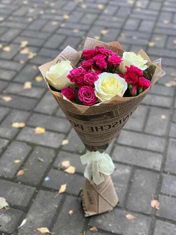 Букет цветов из: Розы в Менделеево