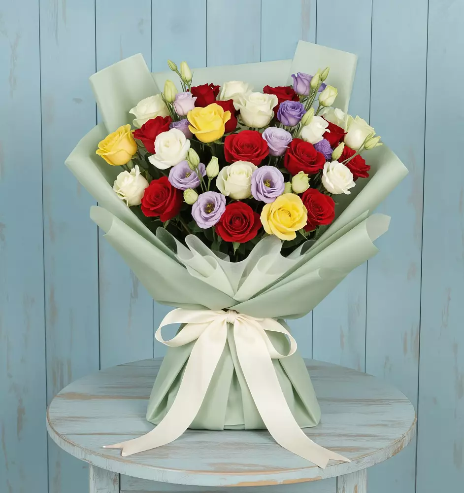 Букет цветов из: Розы в Менделеево