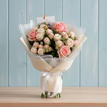 Букет цветов из:  Розы в Менделеево