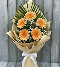 Букет цветов из:  Герберы в Менделеево