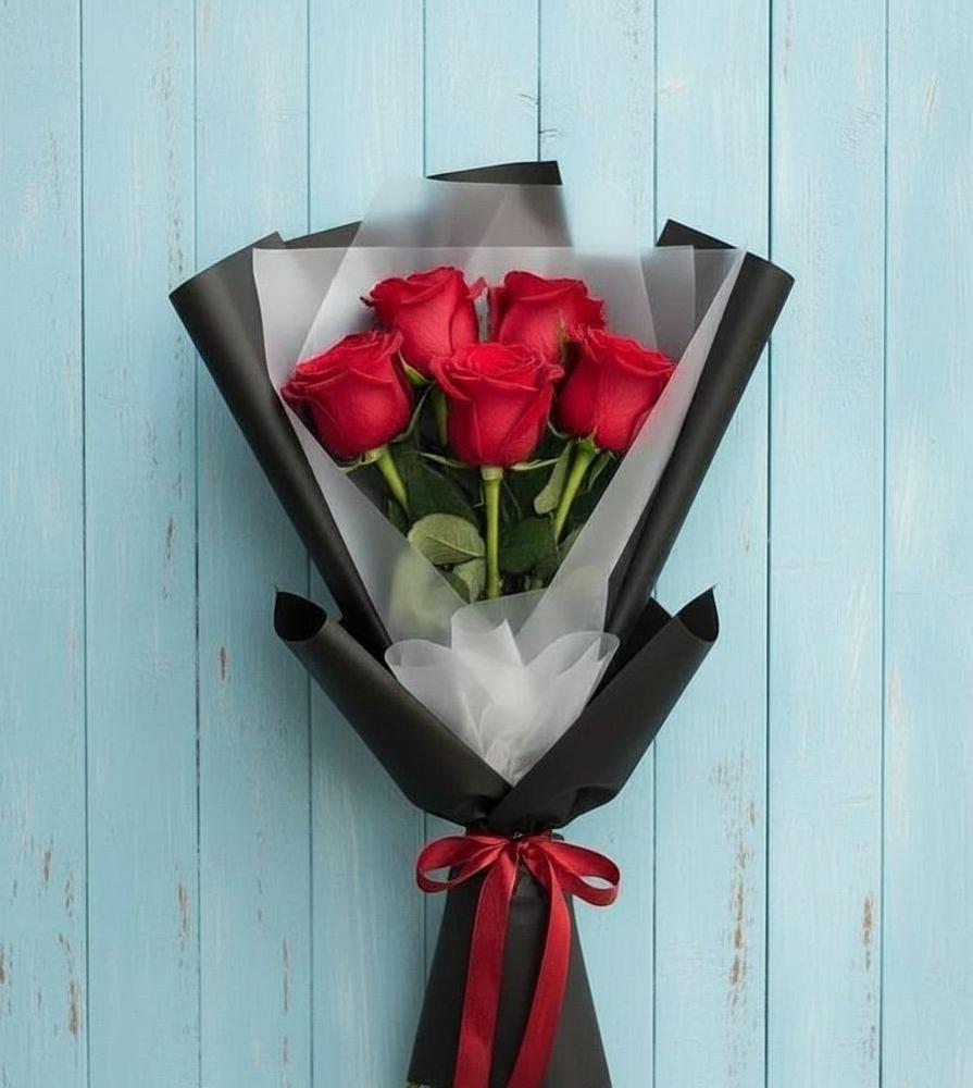 Букет цветов из: Розы в Менделеево