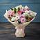 Букет цветов из: Хризантемы, Альстромерии и Розы в Менделеево